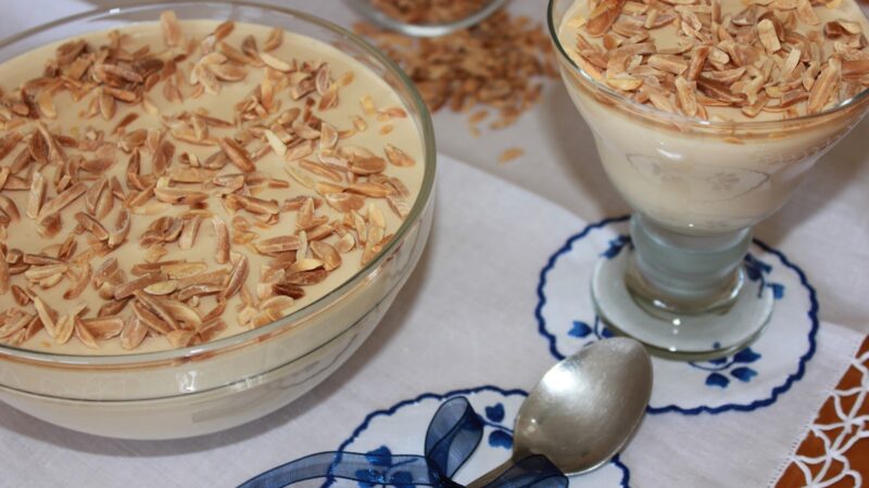 Mousse de leite condensado