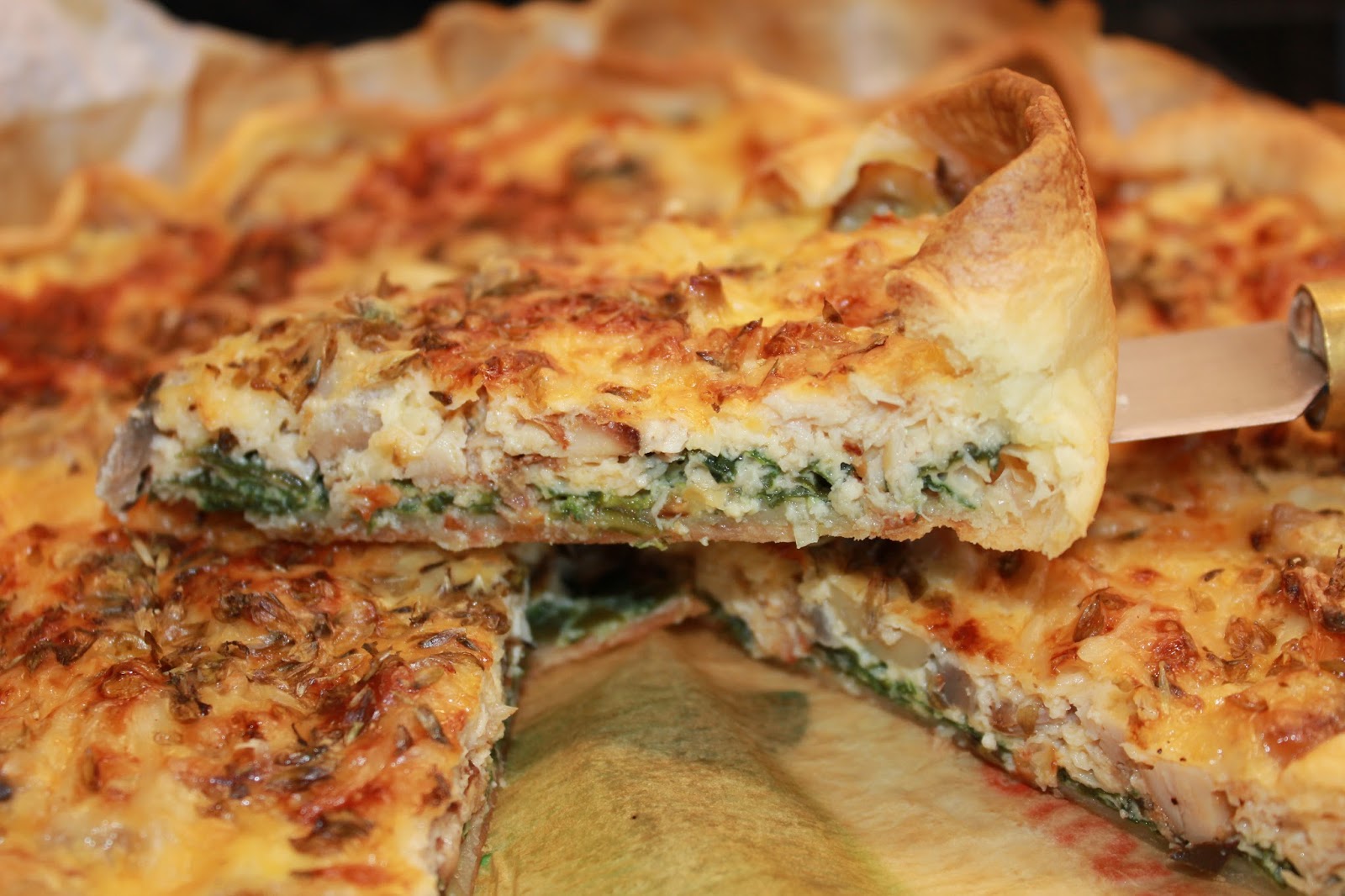 Quiche de frango