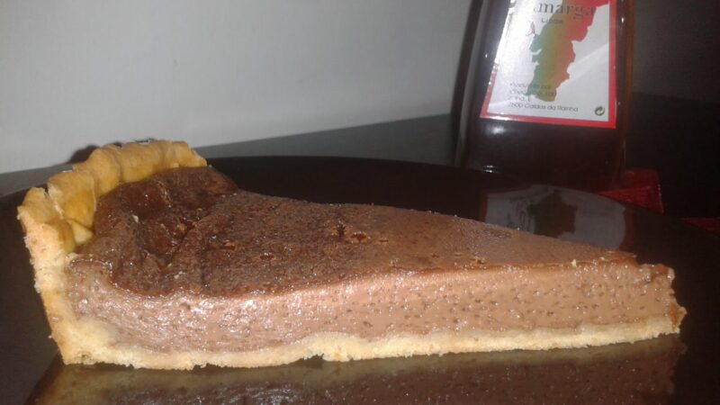 Tarte de Chocolate com licor Amêndoa Amarga