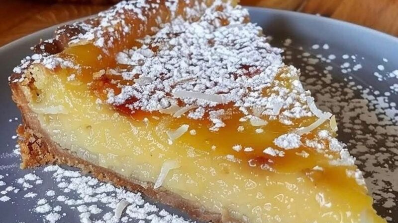 Tarte de Coco e Natas