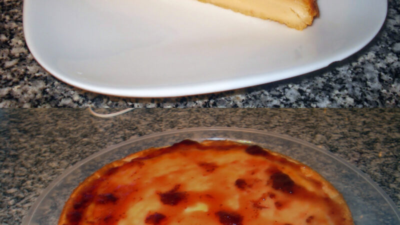 Tarte de queijo à espanhola