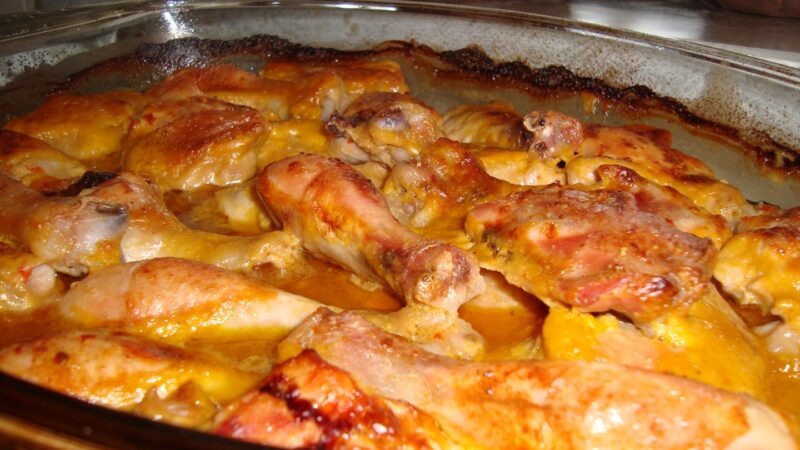 Frango no forno