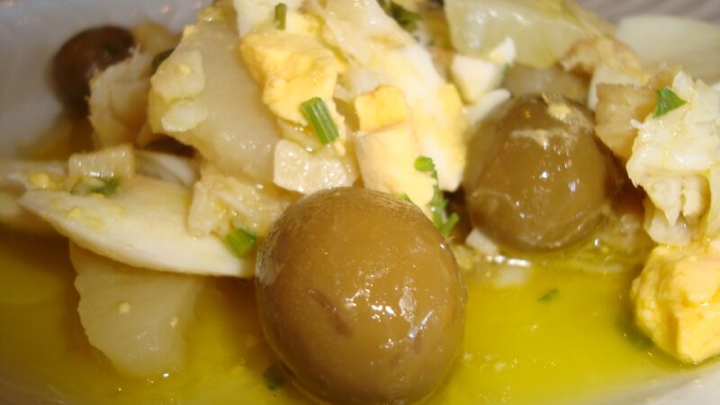 Bacalhau no tacho