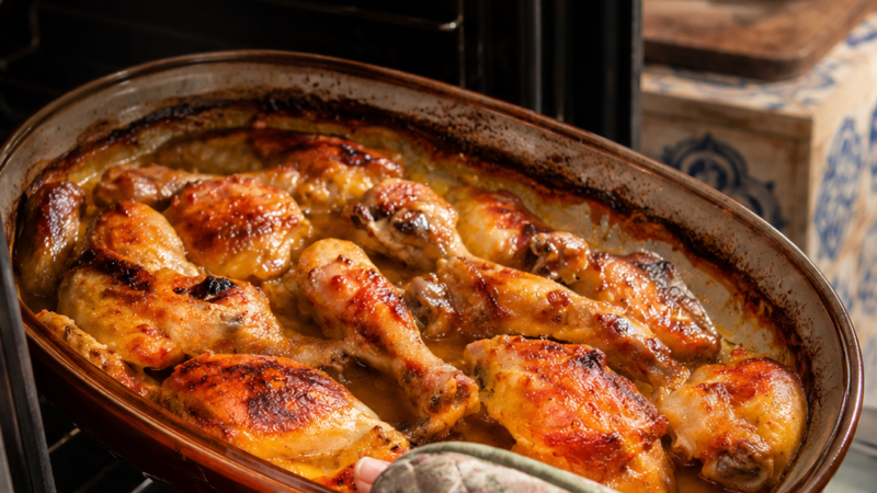 Frango no forno