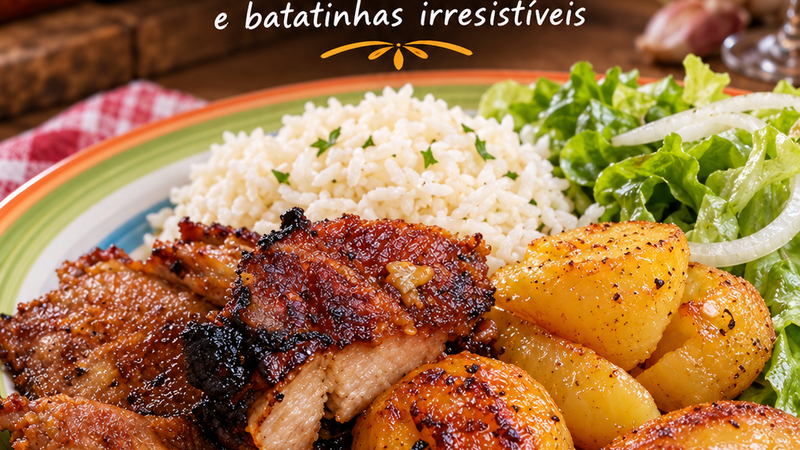 Pá de porco no forno