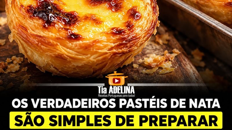 Pastéis de nata são mais fáceis de fazer do que parece