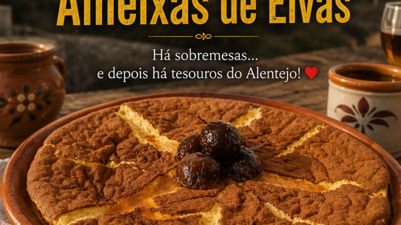 Sericaia doce típica do Alentejo
