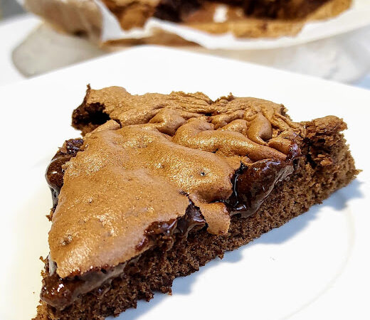 Pão de ló de Alfeizerão de chocolate