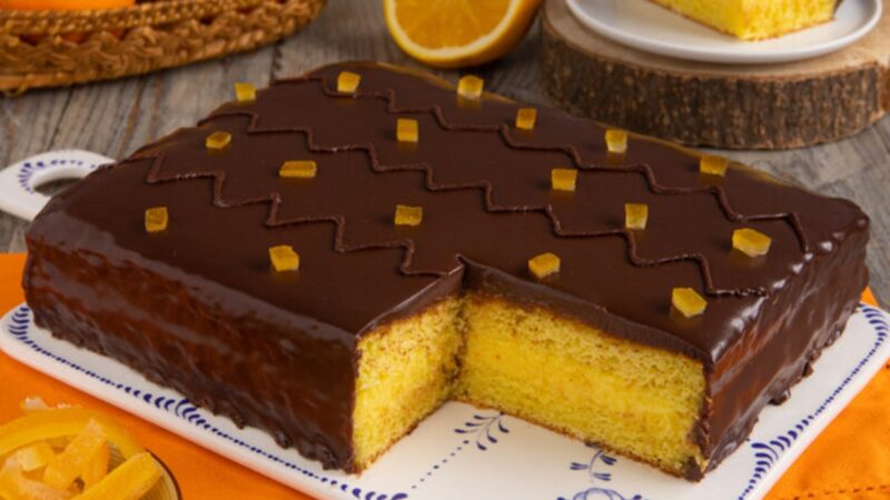 O melhor Bolo de Laranja do Mundo