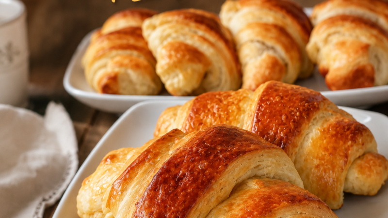 Os Croissants perfeitos