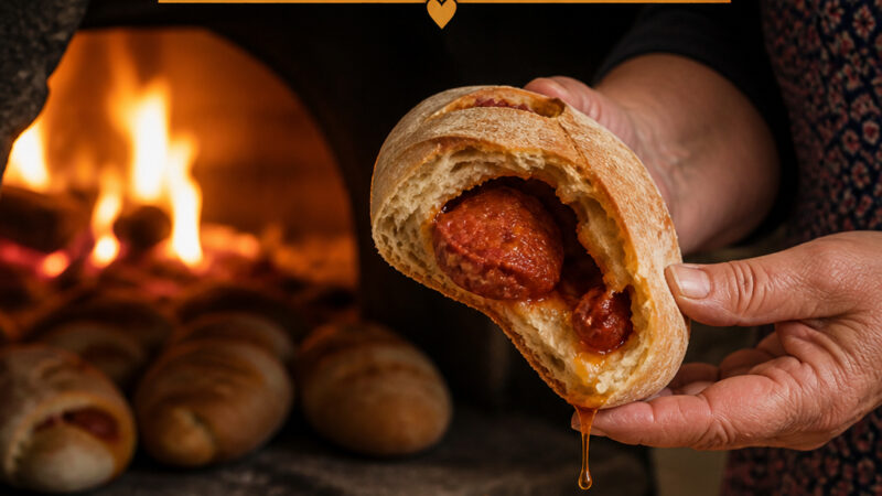 Aprenda a fazer pão com chouriço