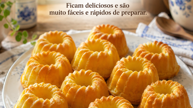 Bolinhos de iogurte