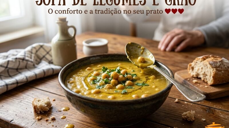 Sopa de Legumes e Grão