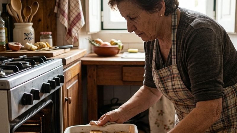 Batata doce assada no forno