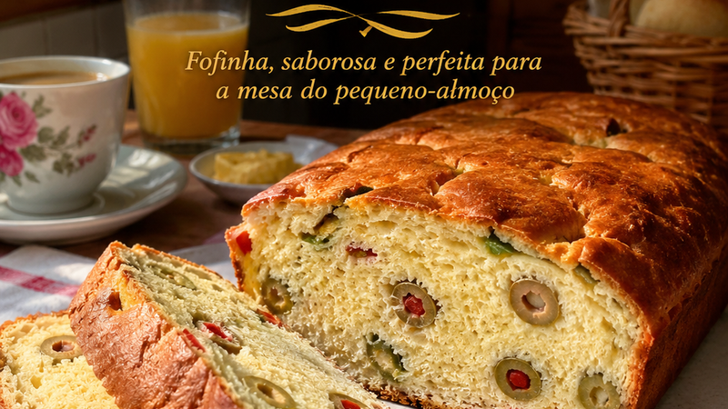 BOLA DE AZEITONAS E PIMENTOS