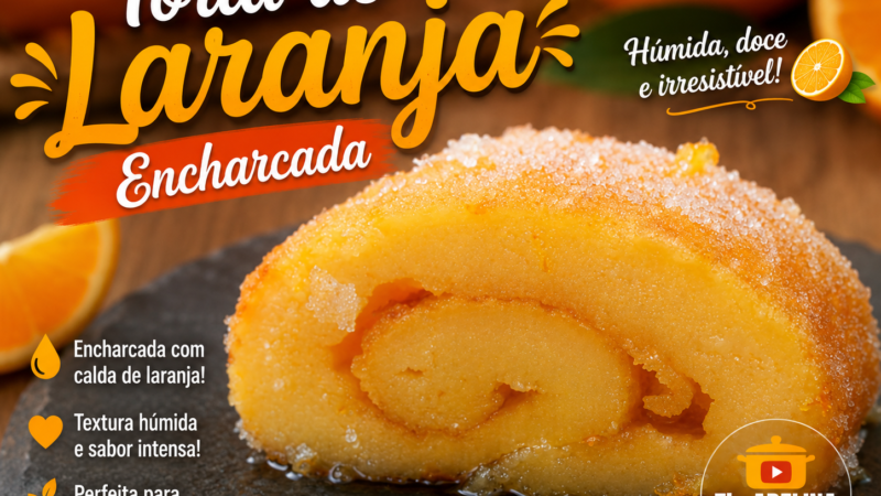 Torta de laranja Encharcada