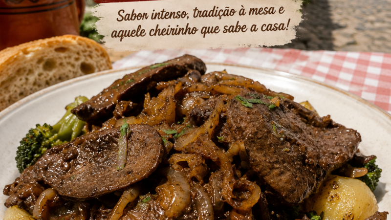 Iscas de Fígado à Cebolada: Um Clássico Português