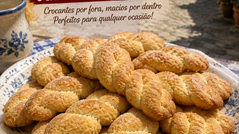 Biscoitos de trigo de padaria