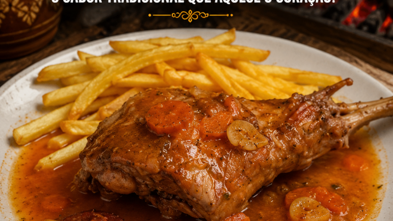 Receita de Coelho Estufado