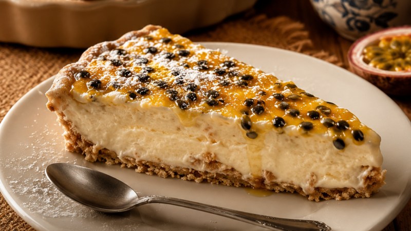 TARTE DE MARACUJÁ