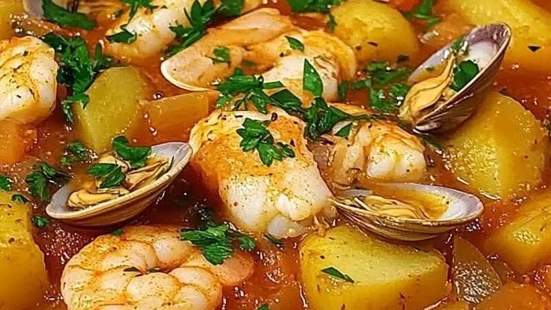 CALDEIRADA DE TAMBORIL (4 porções)