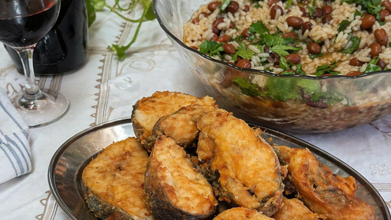 O Peixe Frito com Arroz de Feijão que vai surpreender