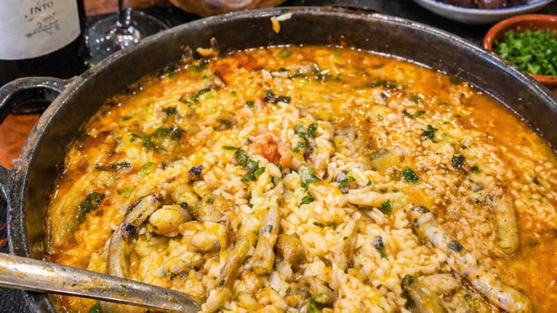 Arroz de Lingueirão