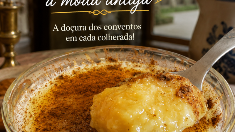 Barriga de freira com amêndoa à moda antiga