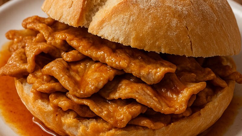 Nova receita das Bifanas no Pão à Moda do Porto