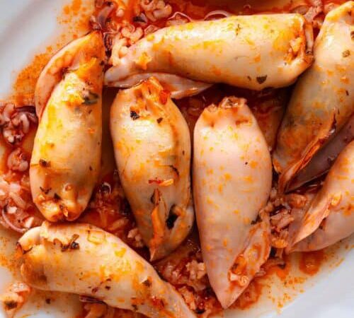 Lulas recheadas à Dona Antonina