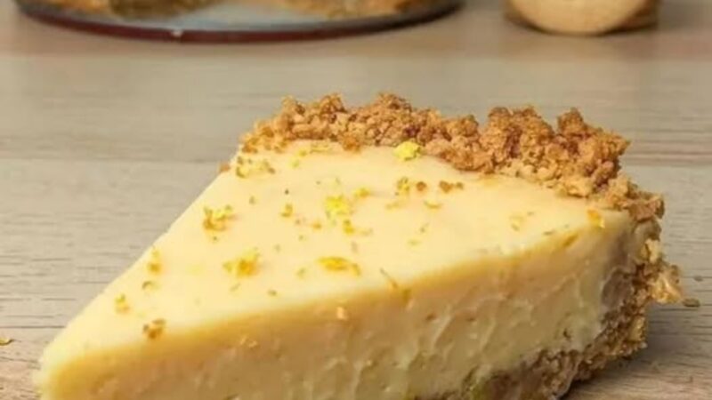 Tarte de Limão com Bolacha Maria 🍋✨