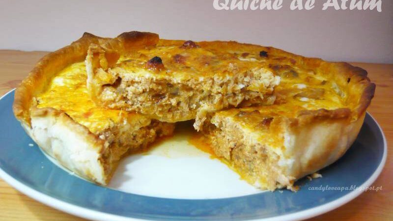Quiche de Atum fácil de fazer