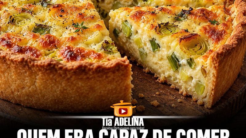 Quiche de Alho-Francês