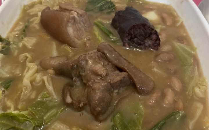 Sopa dos Ricos com Carnes e Enchidos