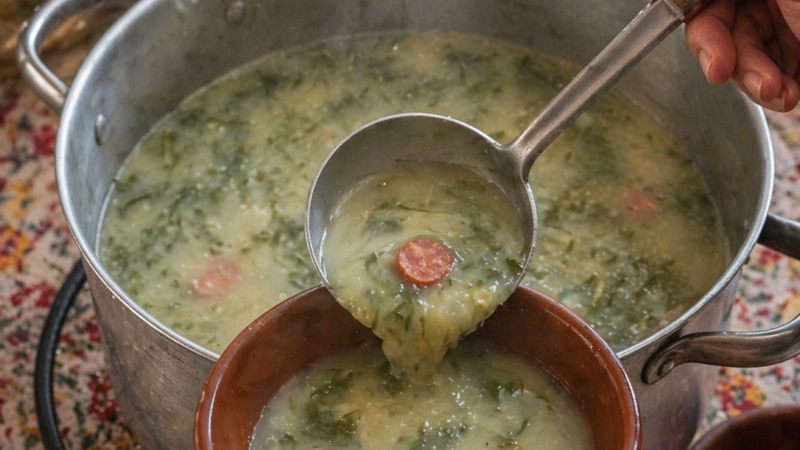Como fazer Caldo Verde Alentejano