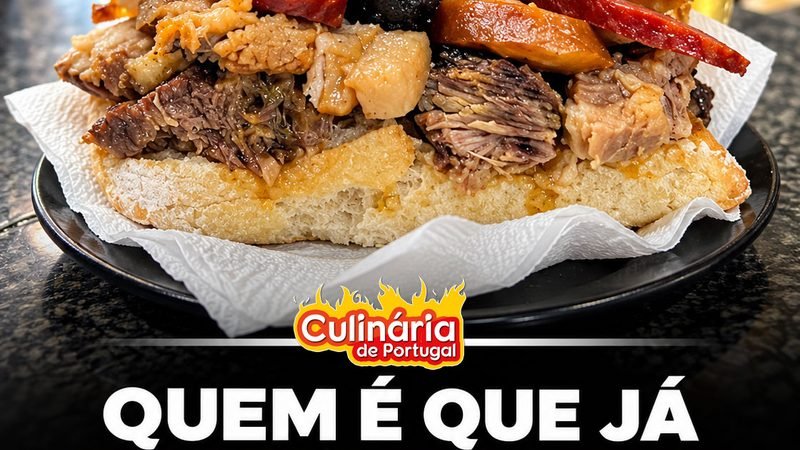 Sandes de cozido à portuguesa. O verdadeiro mata bicho Transmontano