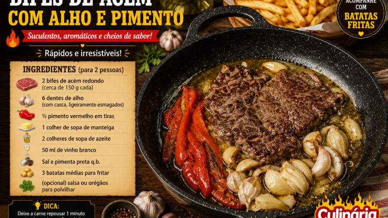 Bife de Acém à Regional