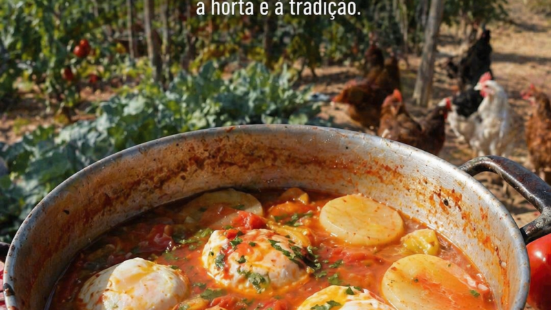 Sopinha de Tomate com tudo cá da Horta