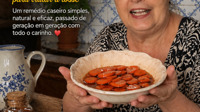 Mezinhas das nossas avós para tratar a tosse