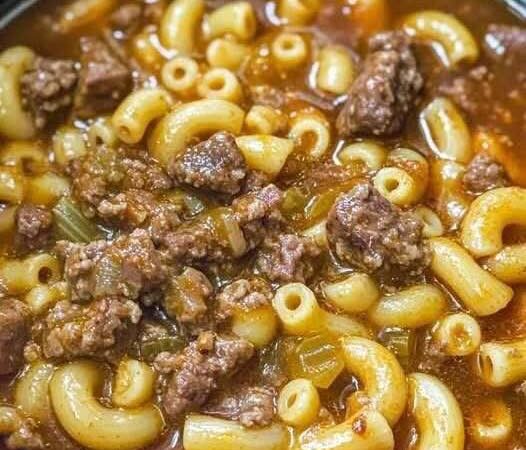 Carne picada com cotevelinhos