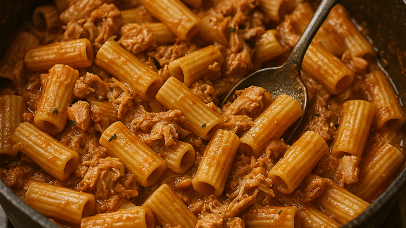 MASSA COM ATUM DE PREGUIÇOSO