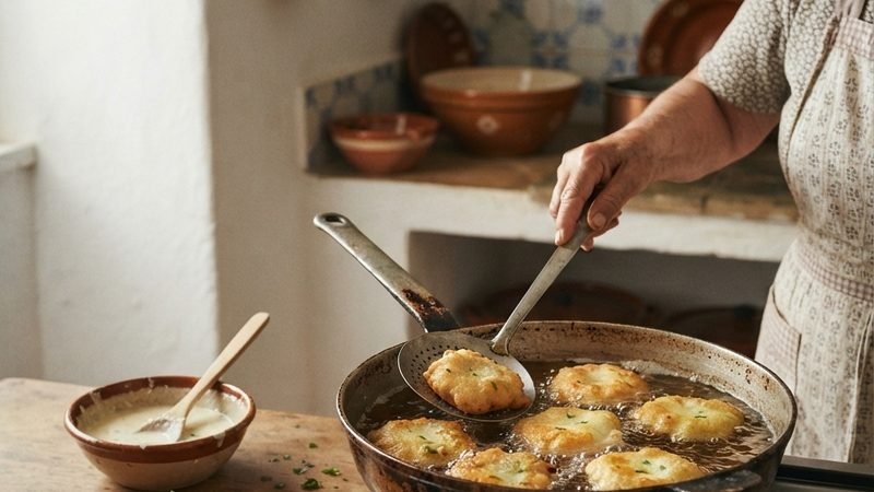 A minha avó ensinou-me a fazer as melhores pataniscas do mundo