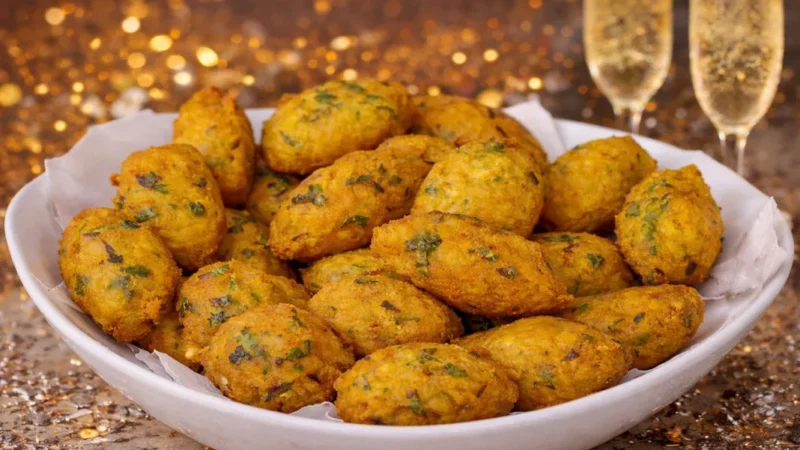 Croquetes de bacalhau perfeitos para o Réveillon