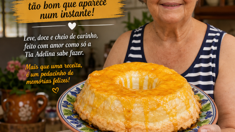 Molotof da minha Tia Adelina – tão bom que desaparece num instante!