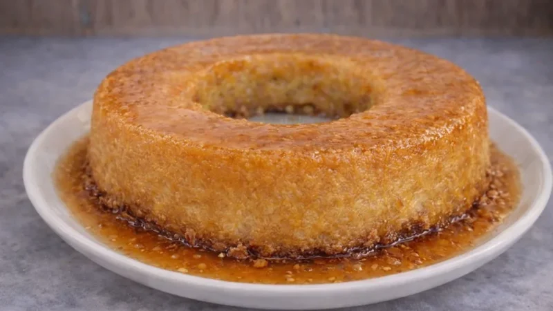 Pudim de mel do Algarve