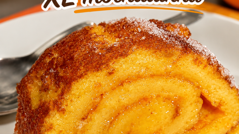 A famosa Torta de Laranja XL molhadinha