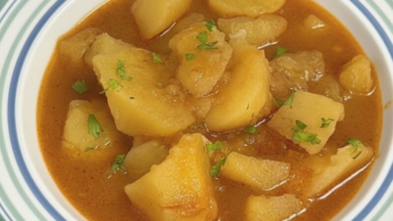 Batatas Viúvas para 4 pessoas