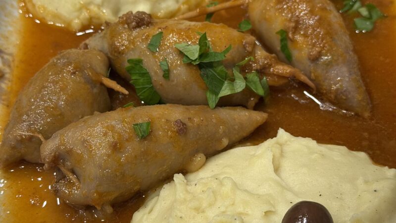 Lulas Recheadas à Portuguesa