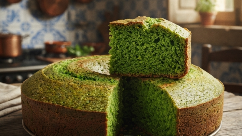 Bolo de Espinafres