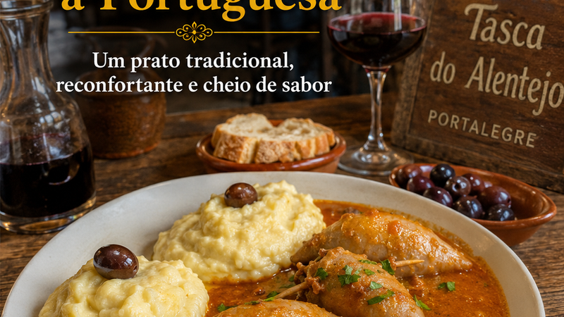Lulas Recheadas à Portuguesa